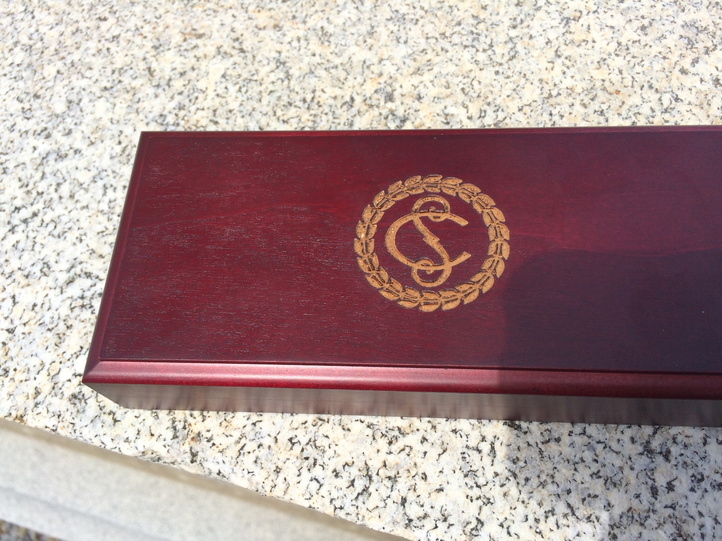 Engraved Box for Supreme Court